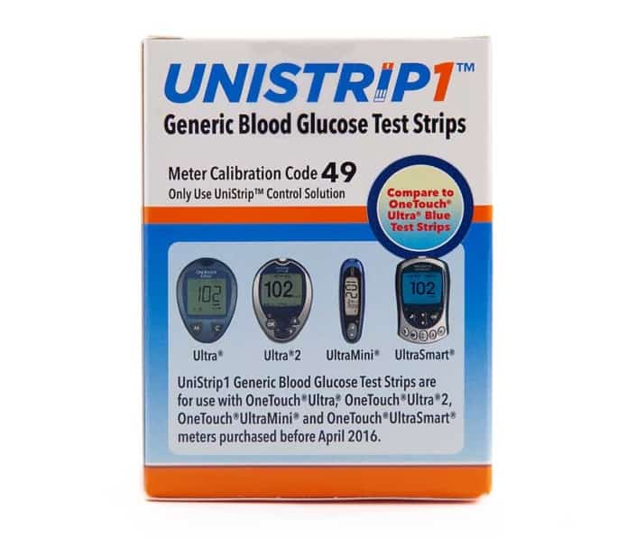 Unistrip Test Strips