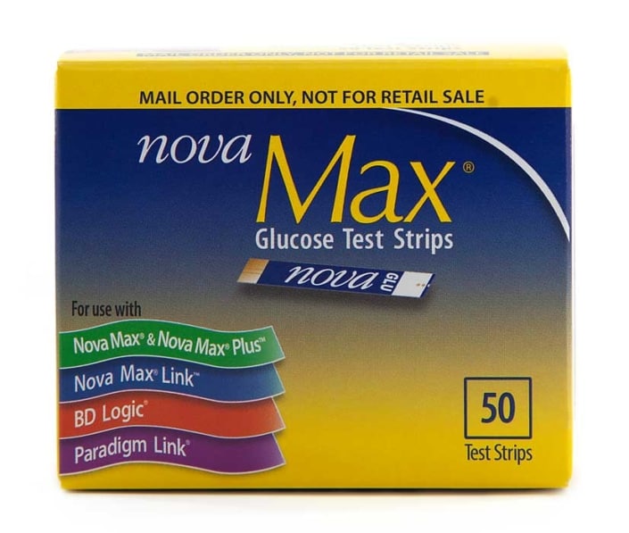 Nova Max Glucose Test Strips