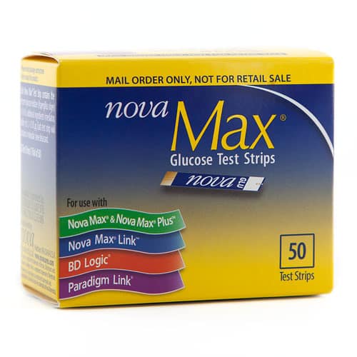 MovaMax Glucose Test Strips